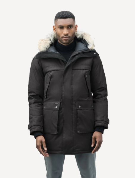 Пуховик Yatesy (Мужской; L; Black)